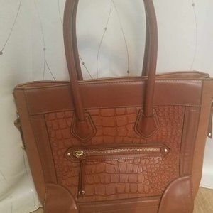 Nice ALDO Cognac Tote Bag